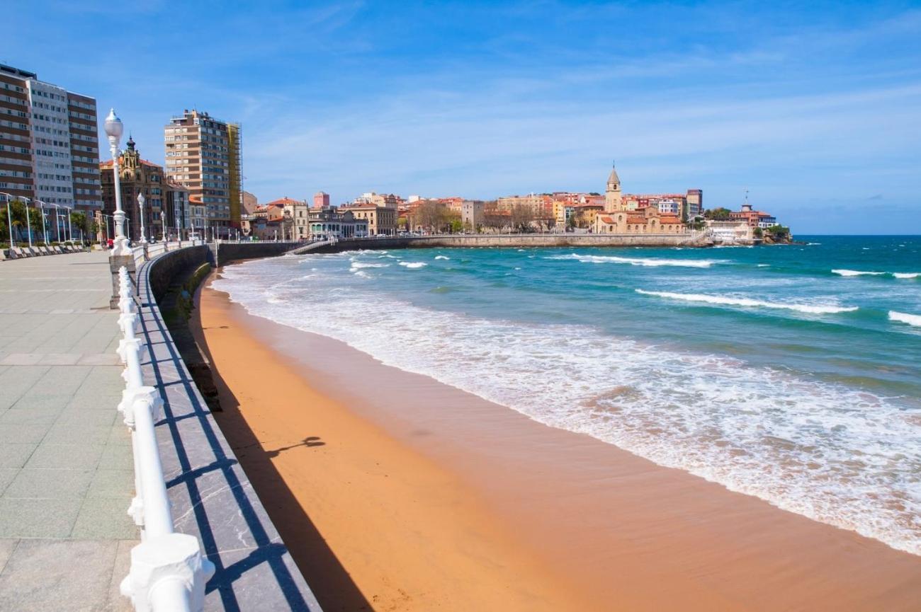 Apartamento Casablanca Gijón Exterior foto